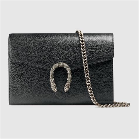 gucci dionysus black leather small|Gucci dionysus coin bag.